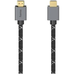 Hama Ultra high-speed HDMI-kabel, connector-connector, 8K, metaal, 2,0 m HDMI kabel Zwart