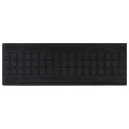 vidaXL Trapmatten 10 st 25x75 cm rubber