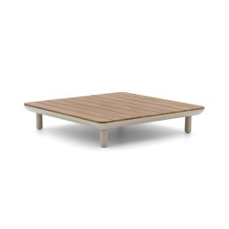+ 15% kassakorting | Zavelli Luminosa lounge tuintafel 122x122x25cm - Laagste prijsgarantie!