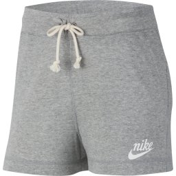 Nike - Maat M - Nsgyvntg Short Sportbroek Dames Dk Grey Heather/Sail