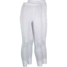 Avento - Maat 38 - Thermobroek - Dames - 2-Pack - Wit