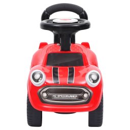 vidaXL Loopauto rood