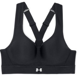 Under Armour - Maat 80C - Warp Knit High Impact Bra Dames Sport BH - Zwart