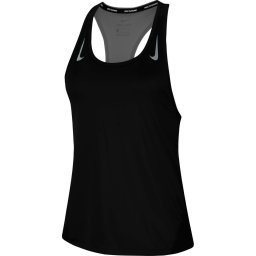 Nike - Maat XS - Miler Singlet Sporttop - Dames - Zwart