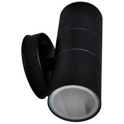 vidaXL Buitenwandlampen 2 st op-/neerwaarts roestvrij staal
