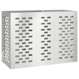 vidaXL Airconditioner hoes zilver 110 x 50 x 80 cm