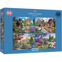 Gibsons - Cottage by the Brook (door Dominic Davison) - 636 stukjes 48×34cm (b×h) - Legpuzzel voor volwassenen