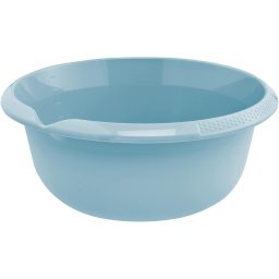 Afwasbak rond blauw