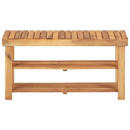 vidaXL Schoenenrek 90x32x46 cm massief acaciahout