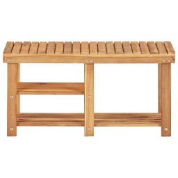 vidaXL Schoenenrek 90x32x46 cm massief acaciahout