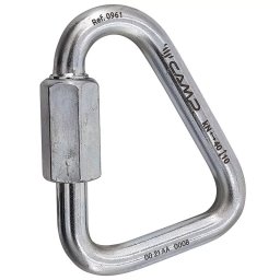 CAMP Delta Quick Link Steel 10mm - Driehoekige sluitring