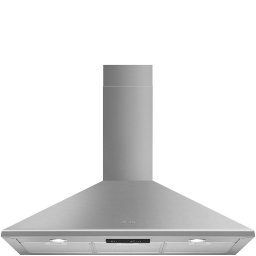 Smeg KSED95XE Schouwkap Grijs