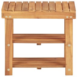 vidaXL Schoenenrek 50x32x45 cm massief acaciahout