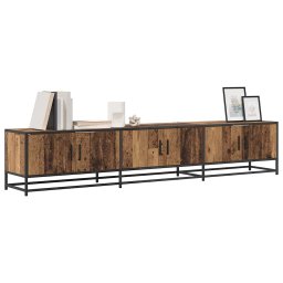 vidaXL TV Eenheden 210 x 35 x 41 cm Oud Hout Bewerkt hout