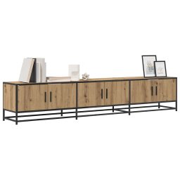 vidaXL TV Eenheden 210 x 35 x 41 cm Artisan Eiken Bewerkt hout