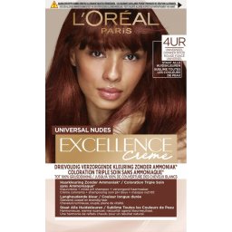L'Oréal Paris Excellence Creme - 4UR Universeel Donker Rood