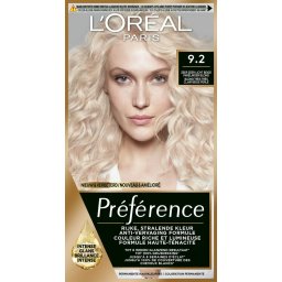 L'Oréal Paris Préférence - 9.2 Zeer Zeer Licht Beige Parelmoer Blond