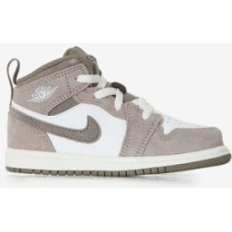 Schoenen Jordan Air Jordan 1 Mid- Baby Bruin/wit Unisex 26