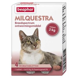 BEAPHAR MILQUESTRA KAT 4 TBL