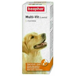 BEAPHAR MULTI-VIT LAVETA + CARNITINE HOND 50 ML