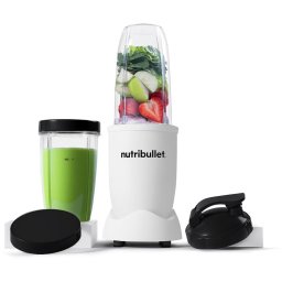 Nutribullet 900 PRO Exclusive All White (7pcs) Foodprocessor Wit