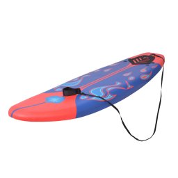 vidaXL Surfplank 170 cm blauw en rood