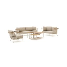 + 15% kassakorting | Apple Bee Condor stoel-bank loungeset 6-delig 6-zits - Laagste prijsgarantie!