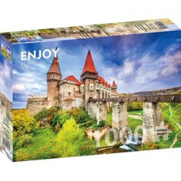 The Corvin's Castle - Hunedoara Puzzel (1000 stukjes)