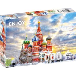 Saint Basil's Cathedral - Moscow Puzzel (1000 stukjes)
