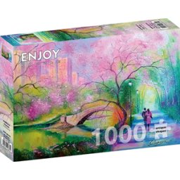 A Walk In A City Park Puzzel (1000 stukjes)