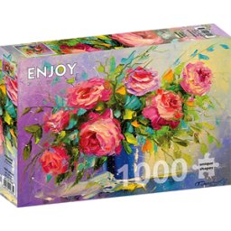 A Bouquet of Roses Puzzel (1000 stukjes)
