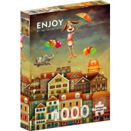 Above the City Puzzel (1000 stukjes)