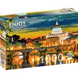 Saint Peter's Basilica - Vatican Puzzel (1000 stukjes)