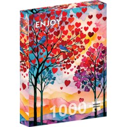 Bluebirds in Love Puzzel (1000 stukjes)