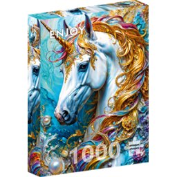 Golden Unicorn Puzzel (1000 stukjes)