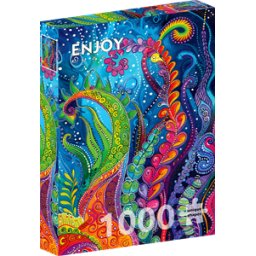 Vivid Spirals Puzzel (1000 stukjes)