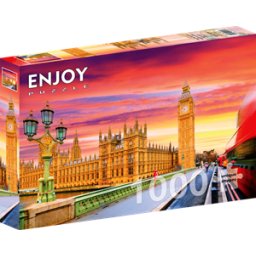 The Palace of Westminster - London Puzzel (1000 stukjes)