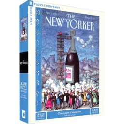 The New Yorker - Champagne Countdown Puzzel (1000 stukjes)