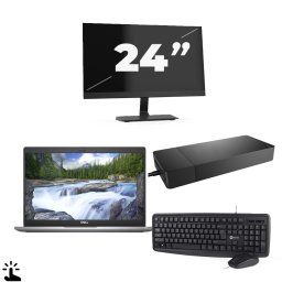 Dell Latitude 5320 - Intel Core i5-11e Generatie - 13 inch - Touch - 16GB RAM - 256GB SSD - Windows 11 Home + 1x 24 inch Monitor