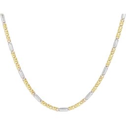 Sparkle14 Ketting Valkenoog 2,4 mm 45 cm - Goud