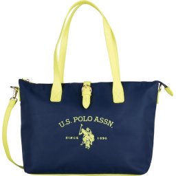 US POLO PATTERSON FLUO Tas Dames - Blauw / Geel
