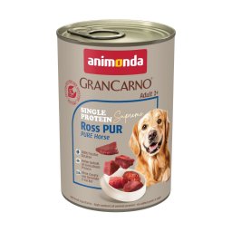 6x400g Adult Single Protein Supreme Puur paardenvlees animonda GranCarno Hondenvoer