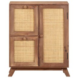 vidaXL Dressoir 60x35x75 cm massief mangohout