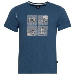 CHILLAZ Innsbruck Exploring The Outdoors Dark Blue - T-shirt XL