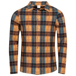 CHILLAZ Sebastian 2.0 Karo Ochre Greyblue - Blouse M