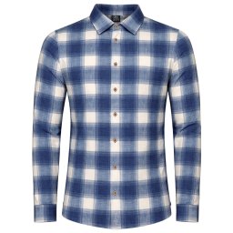 CHILLAZ Sebastian 2.0 Karo Dark Blue - Blouse L