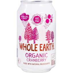 Whole Earth Organic Cranberry Soda
