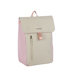 New Rebels Ceres Dothan Roze Beige 15L Rugtas met Flap Waterafstotend Laptop 15.6"