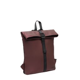 New Rebels Mart Los Angeles Metallic Burgundy 7L Rolltop Rugzak Waterafstotend