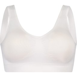 Hunkemöller - Maat L - Top Croptop Seamless - wit